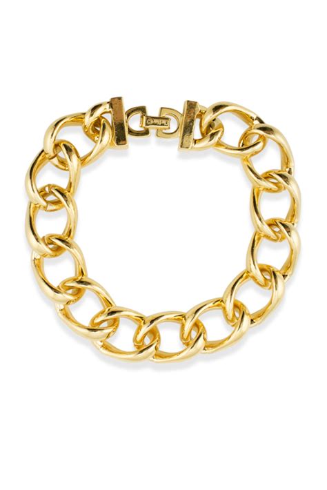 dior chain link|christian dior chain bracelet.